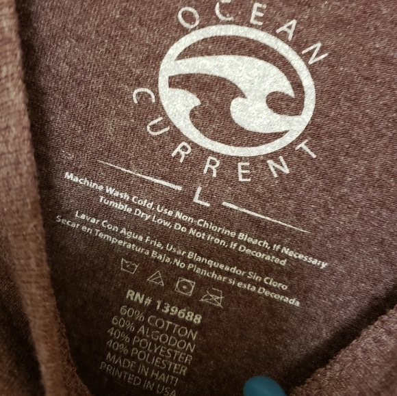 💥Ocean Current tee shirt- Large - Picture 3 of 4